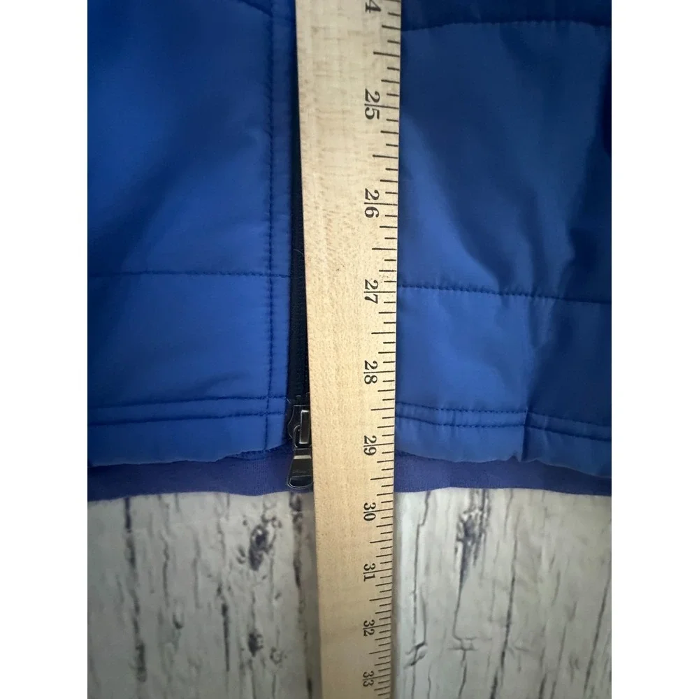 RLX Ralph Lauren Hybrid Golf Jacket Men's XL Blue Quilted Hooded Performance New